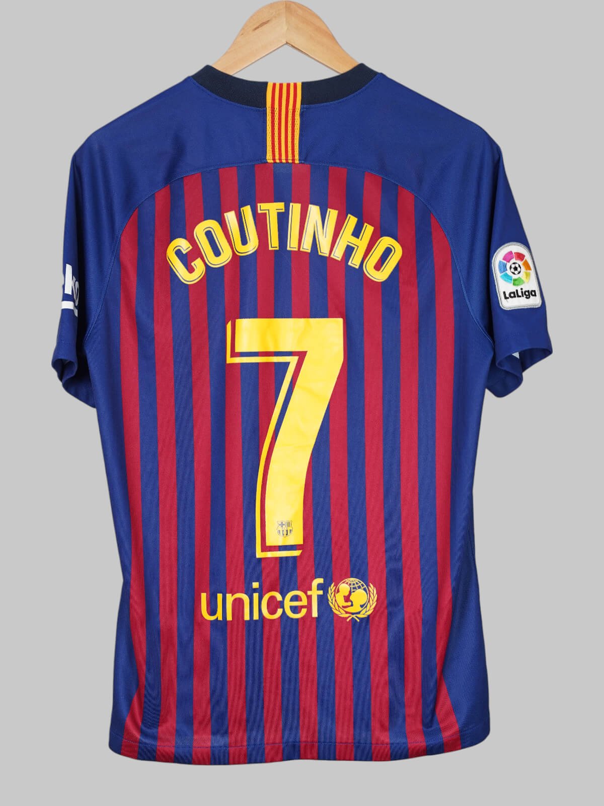 FC Barcelona Home Shirt 2018/19 Coutinho 7 (M)