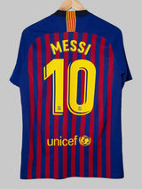 FC Barcelona Home Shirt 2018/19 Messi 10 Player Issue (M)