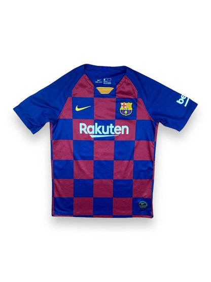 FC Barcelona Home Shirt 2019/20 De Jong #21 - 8/10 - XL Kids