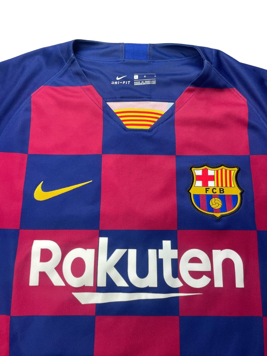 FC Barcelona Home Shirt 2019/20 De Jong #21 - 9/10 - L