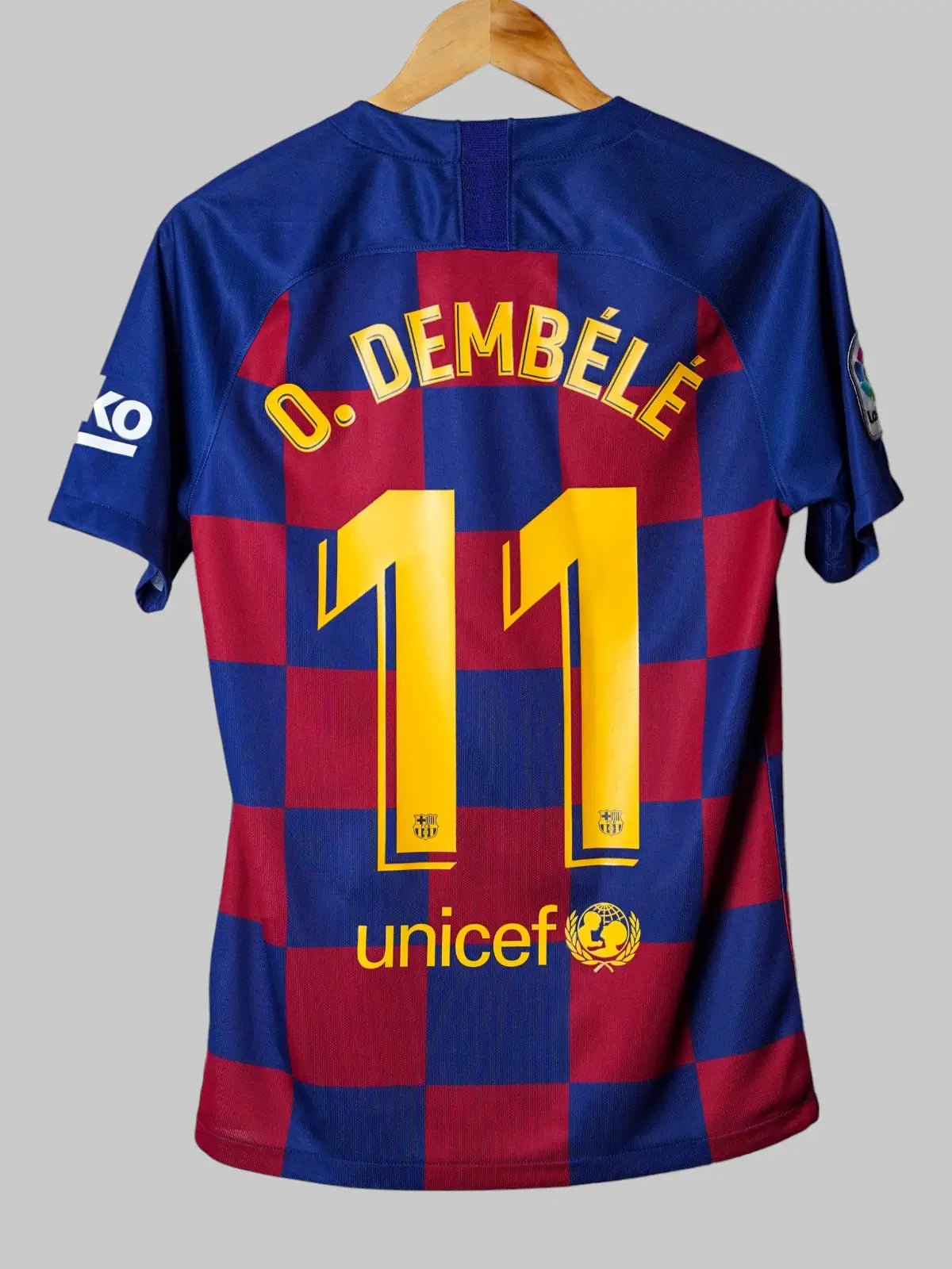 Flocage Officiel Barcelone 2017/2018 - Dembele Third - NEUF