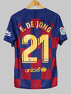FC Barcelona Home Shirt 2019/20 F. de Jong #21 (M)