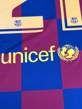 FC Barcelona Home Shirt 2019/20 F. de Jong 21 (M)