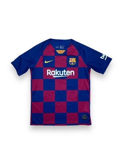 FC Barcelona Home Shirt 2019/20 Frenkie De Jong #21 - 8/10 - XL Kids