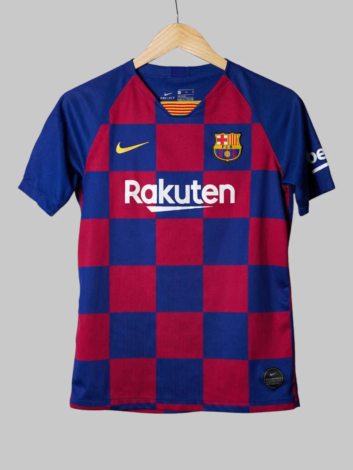 Camiseta FC Barcelona Home 2019/20 Frenkie De Jong 21 (XL Niño)