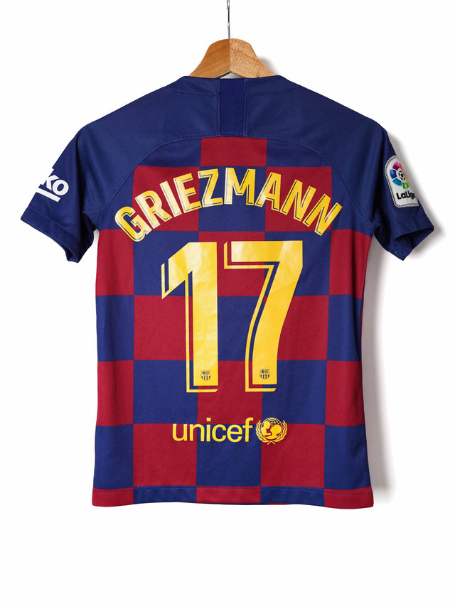 FC Barcelona Home Shirt 2019/20 Griezmann 17 (M Kids)