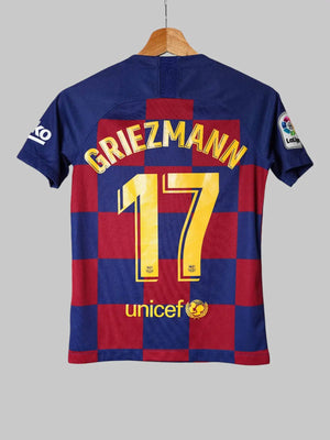 FC Barcelona Thuisshirt 2019/20 Griezmann 17 (M Kids)