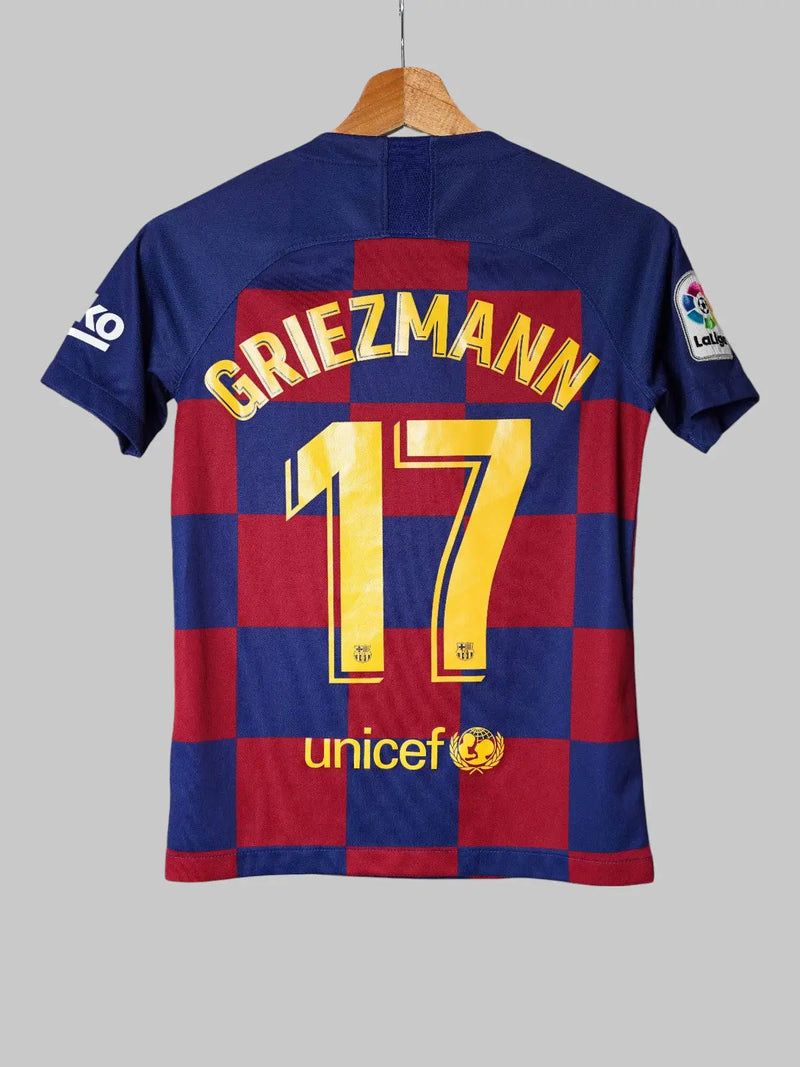 FC Barcelona Home Shirt 2019/20 Griezmann 17 (M Kids)