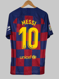 FC Barcelona Home Shirt 2019/20 Messi 10 (L)