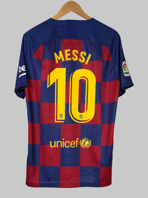 FC Barcelona Home Shirt 2019/20 Messi 10 (L)