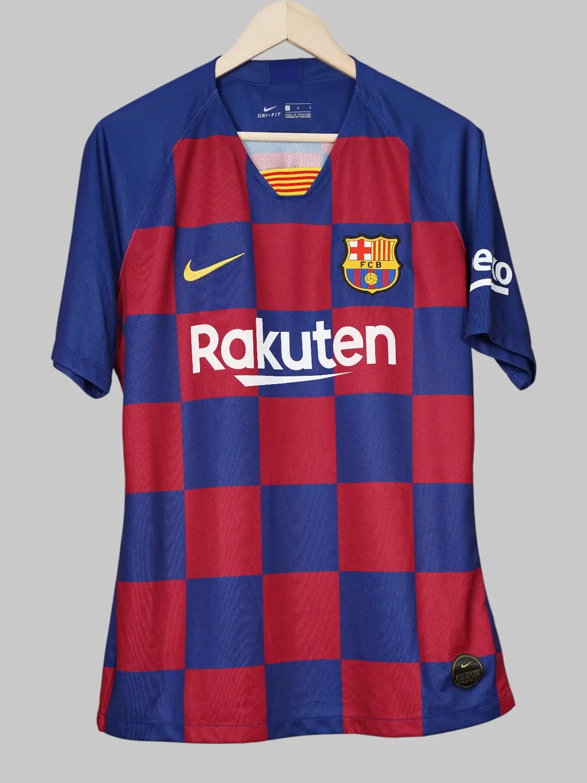 FC Barcelona Home Shirt 2019/20 Messi 10 Player Issue (L)