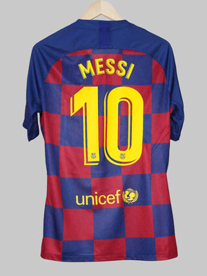 FC Barcelona Home Shirt 2019/20 Messi 10 Player Issue (L)