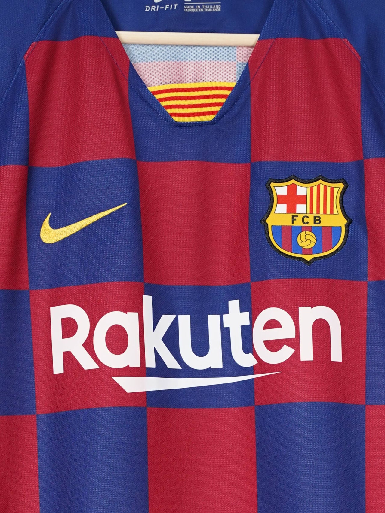 FC Barcelona Home Shirt 2019/20 Messi 10 Player Issue (L)