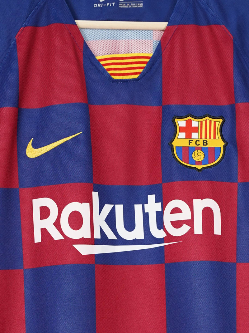 FC Barcelona Home Shirt 2019/20 Messi 10 Player Issue (L)