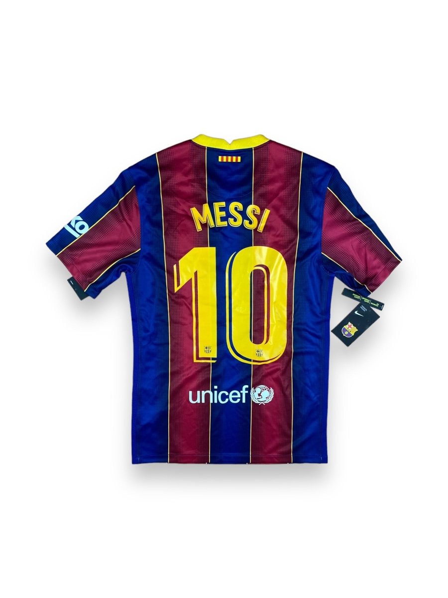 FC Barcelona Home Shirt 2020/21 Messi #10 BNWT - 10/10 - S