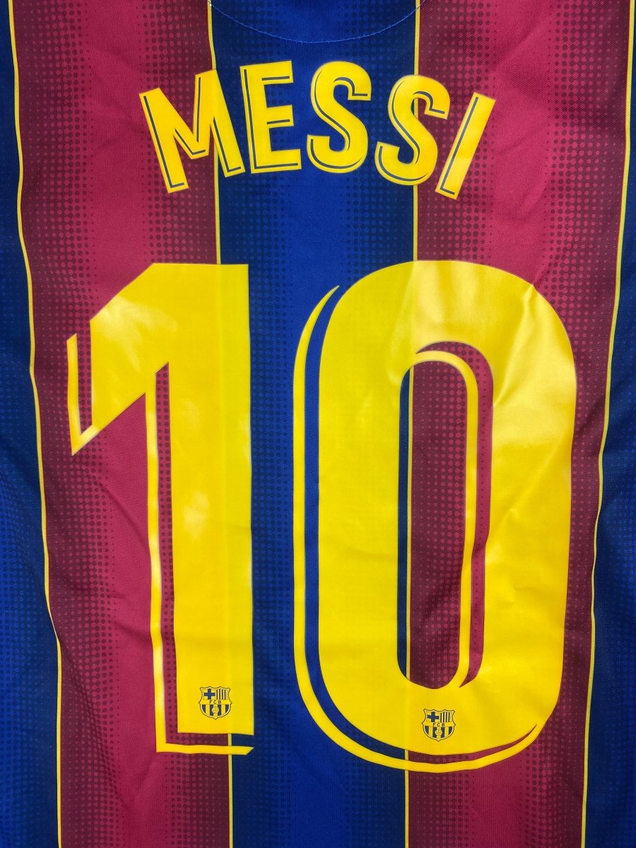 FC Barcelona Home Shirt 2020/21 Messi #10 BNWT - 10/10 - S