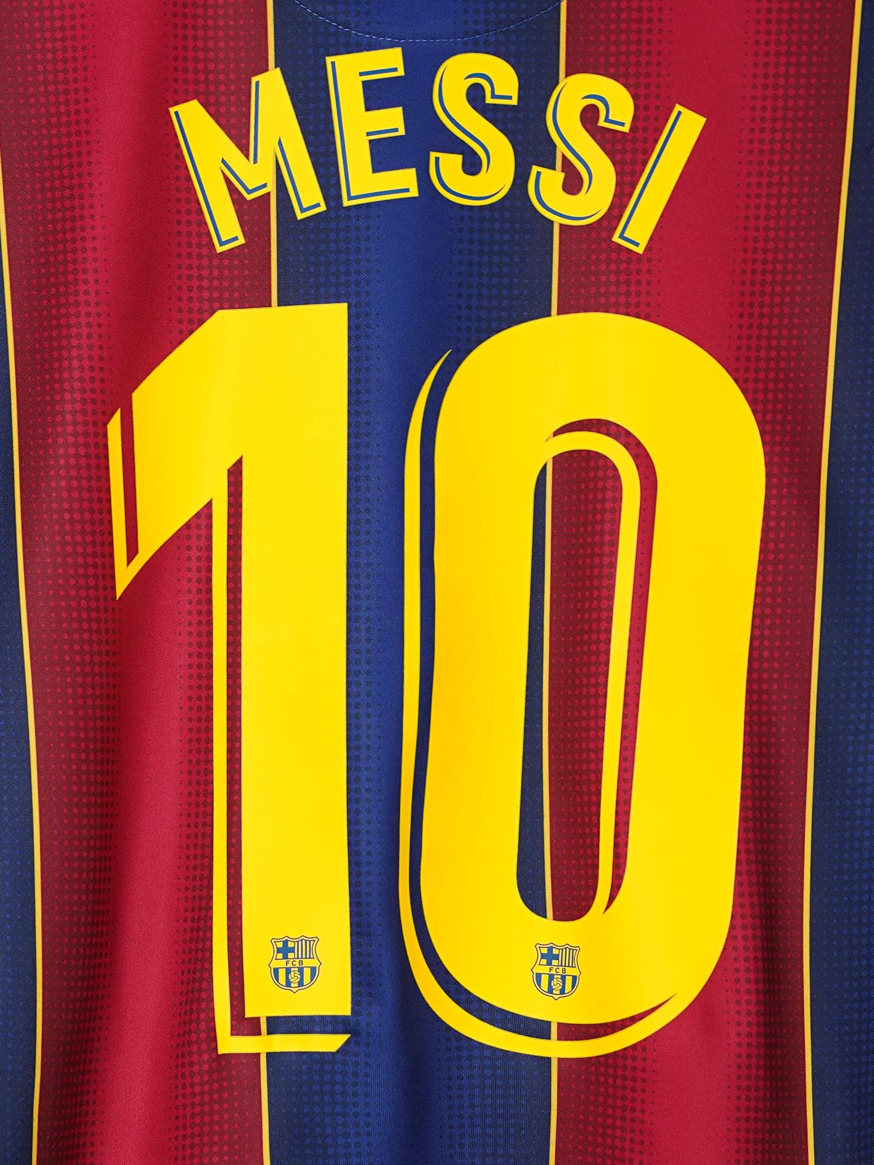 2020/21 Barcelona Messi #10 Home Shirt (M) Nike | First11