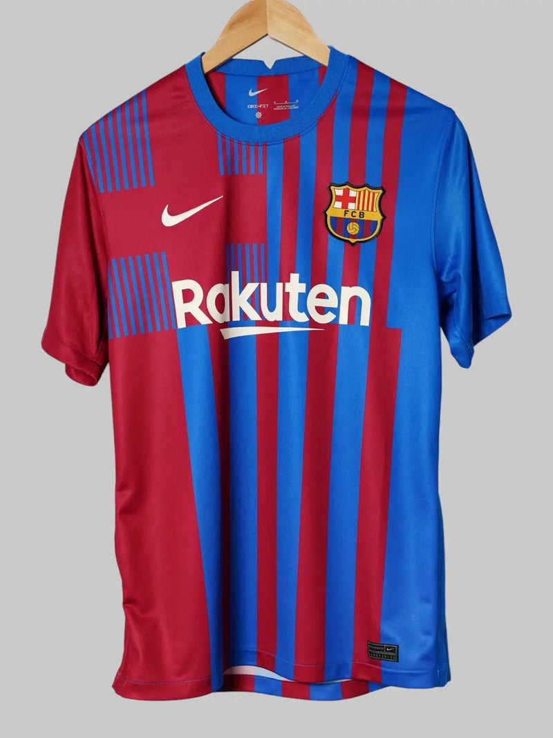 FC Barcelona Home Shirt 2021/22 De Jong 21 (M)