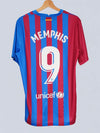 FC Barcelona Home Shirt 2021/22 Memphis #9 (L)