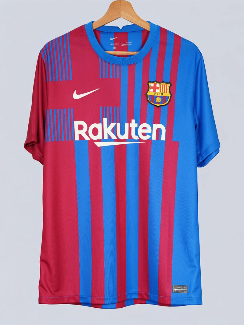 FC Barcelona Home Shirt 2021/22 Memphis 9 (L)