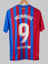 Maglia FC Barcelona Home 2021/22 Memphis #9 (M)
