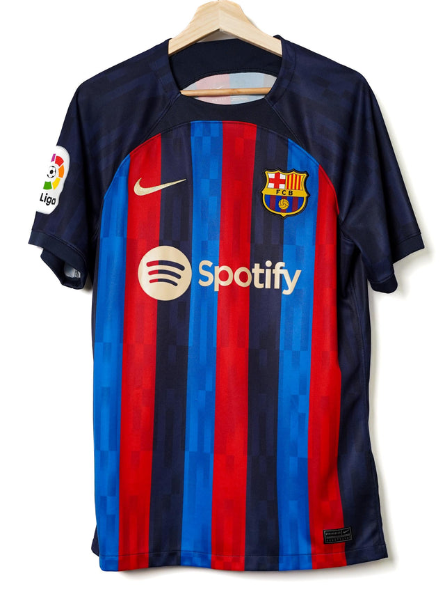 FC Barcelona Home Shirt 2022/23 Dembélé 7 (M)