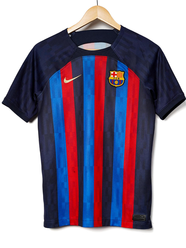 FC Barcelona Home Shirt 2022/23 Dest 2 (XL Kids)