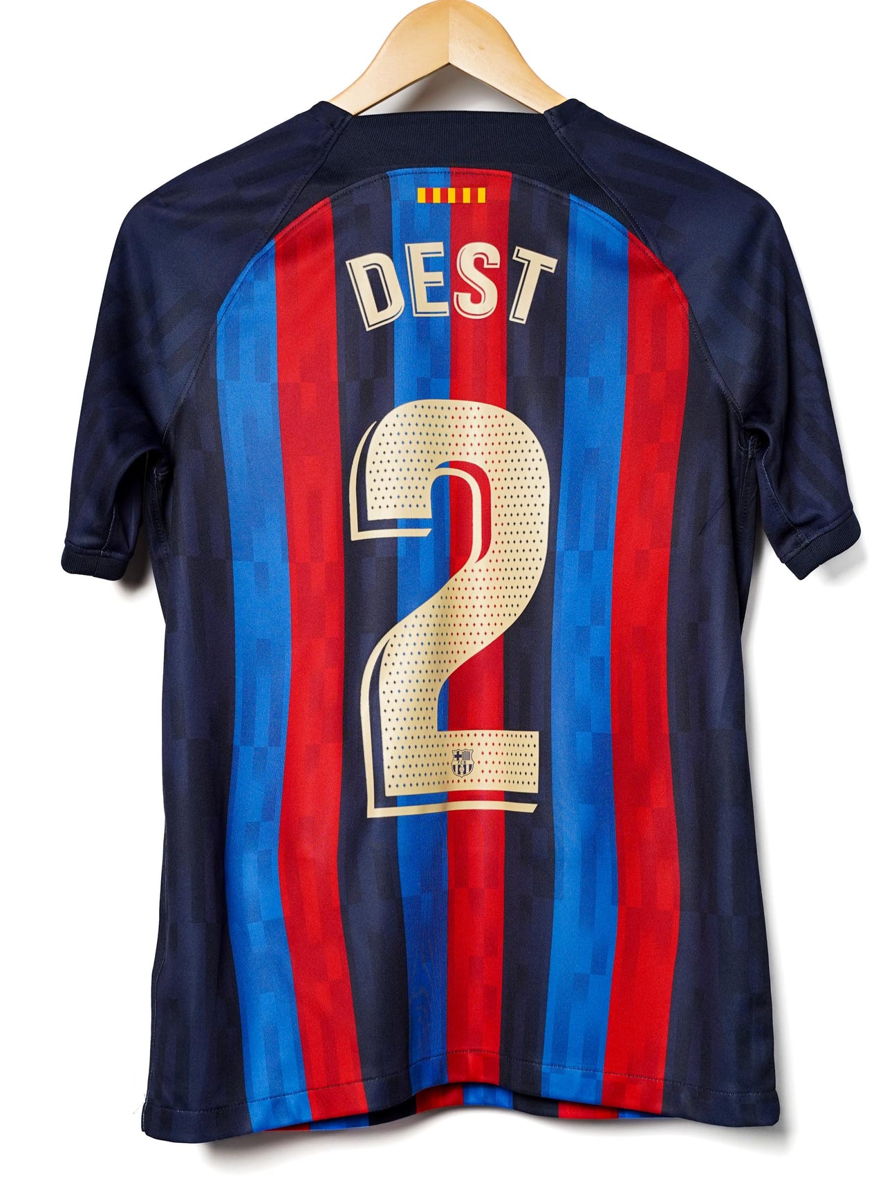 FC Barcelona Home Shirt 2022/23 Dest 2 (XL Kids)