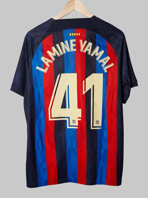 FC Barcelona Heimtrikot 2022/23 Lamine Yamal 41 (L)