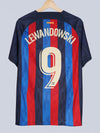 FC Barcelona Home Shirt 2022/23 Lewandowski #9 (L)