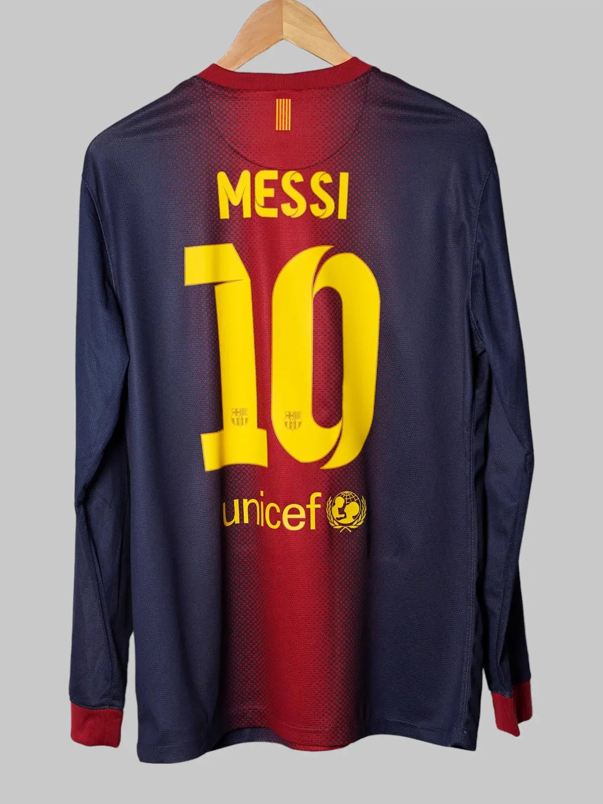 FC Barcelona Home Shirt L/S 2012/13 Messi 10 (L)