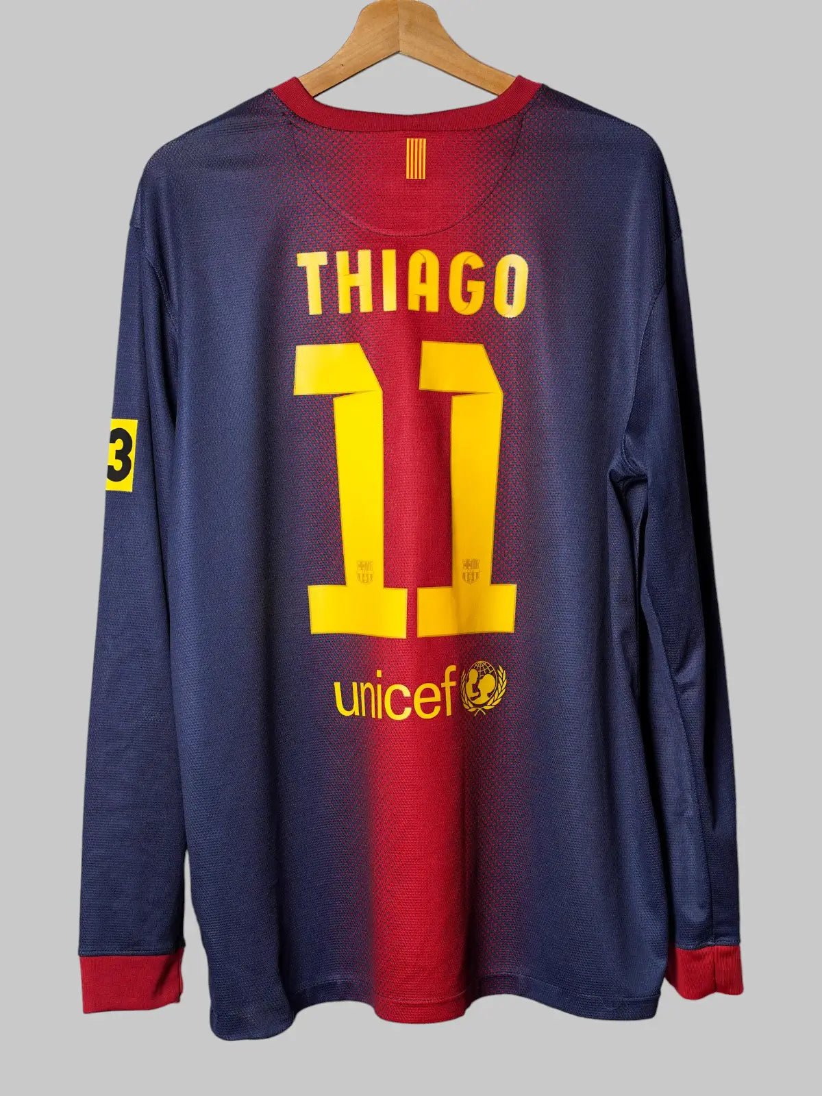 FC Barcelona Home shirt L/S 2012/13 Thiago 11 (XL)