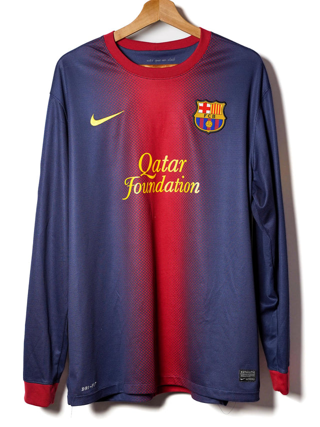 FC Barcelona Home shirt L/S 2012/13 Thiago #11 (XL)
