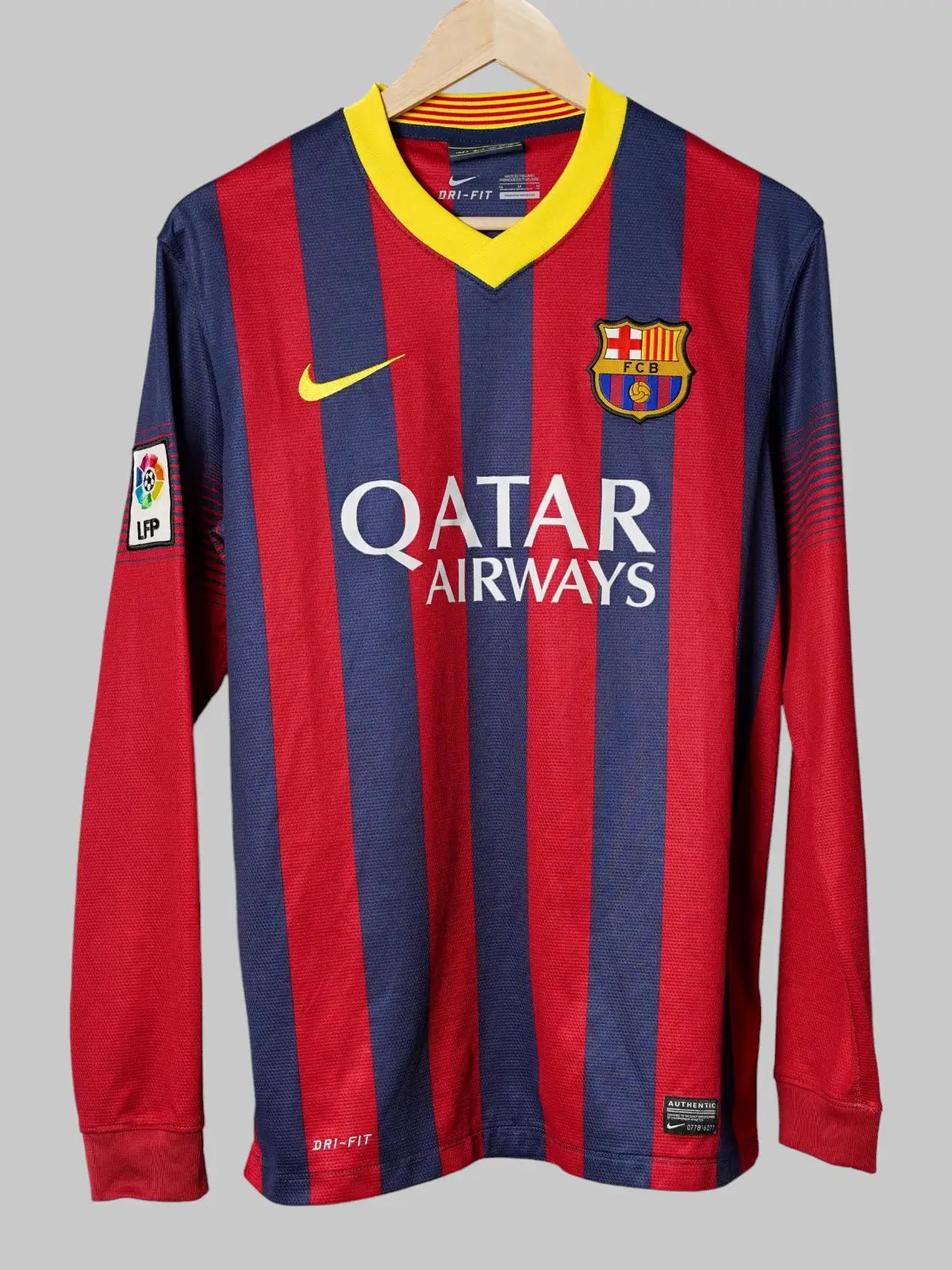 FC Barcelona Home Shirt L/S 2013/14 Neymar Jr 11 (M)