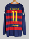 FC Barcelona Heimtrikot Langarm 2015/16 Neymar Jr #11 (XL)