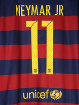 FC Barcelona Home Shirt L/S 2015/16 Neymar Jr 11 (XL)