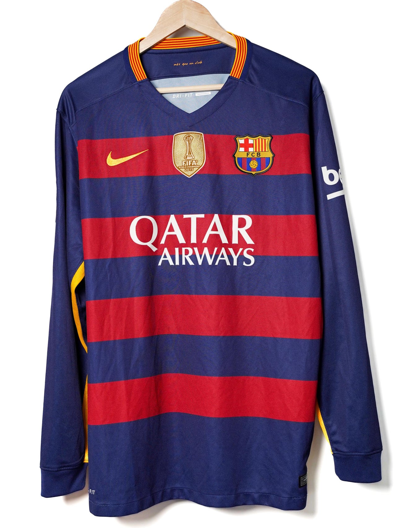 FC Barcelona Home Shirt L/S 2015/16 Neymar Jr 11 (XL)