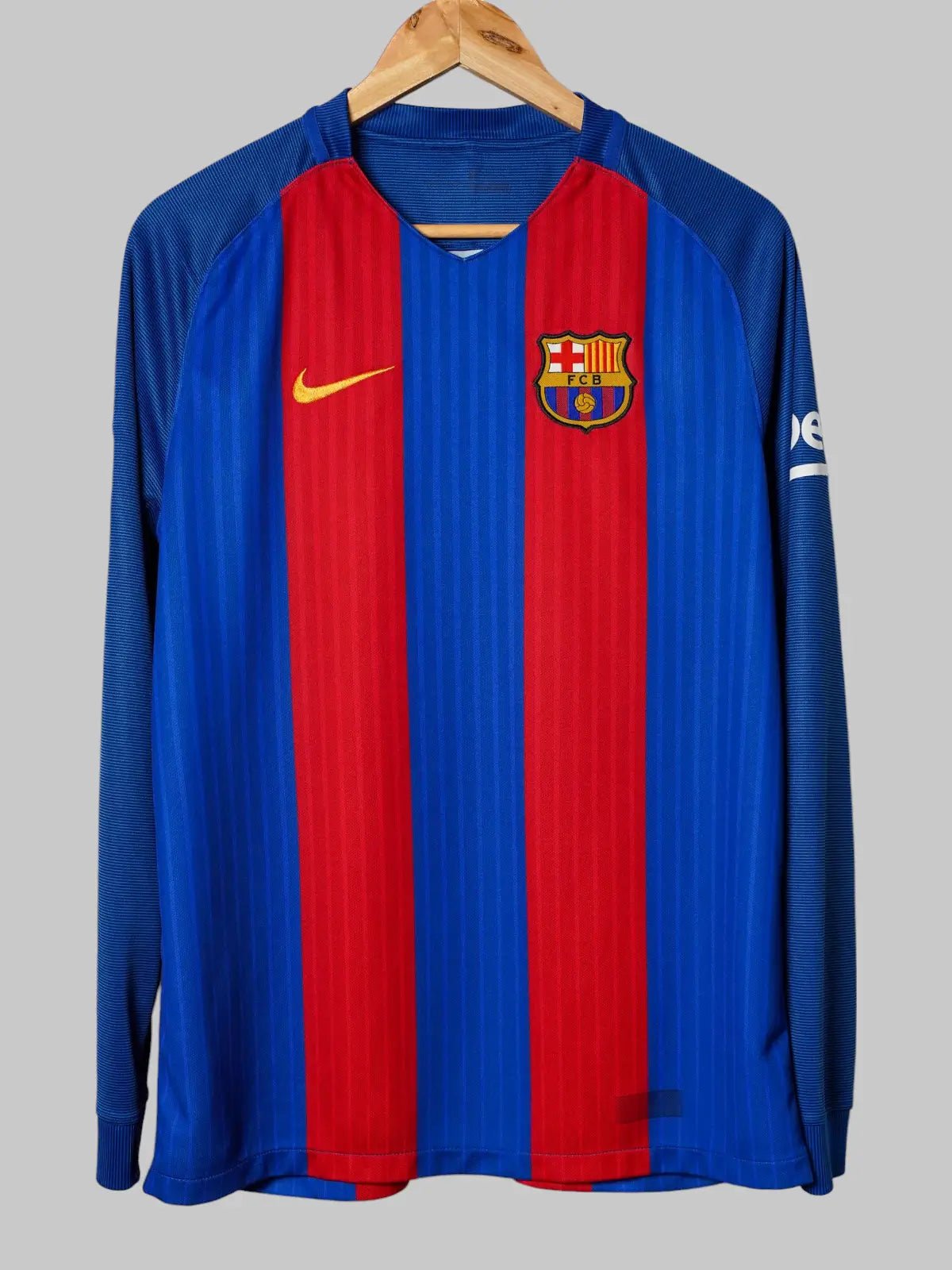 FC Barcelona Home Shirt L/S 2016/17 Neymar Jr 11 (XL)