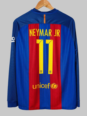 FC Barcelona Heimtrikot L/S 2016/17 Neymar Jr 11 (XL)