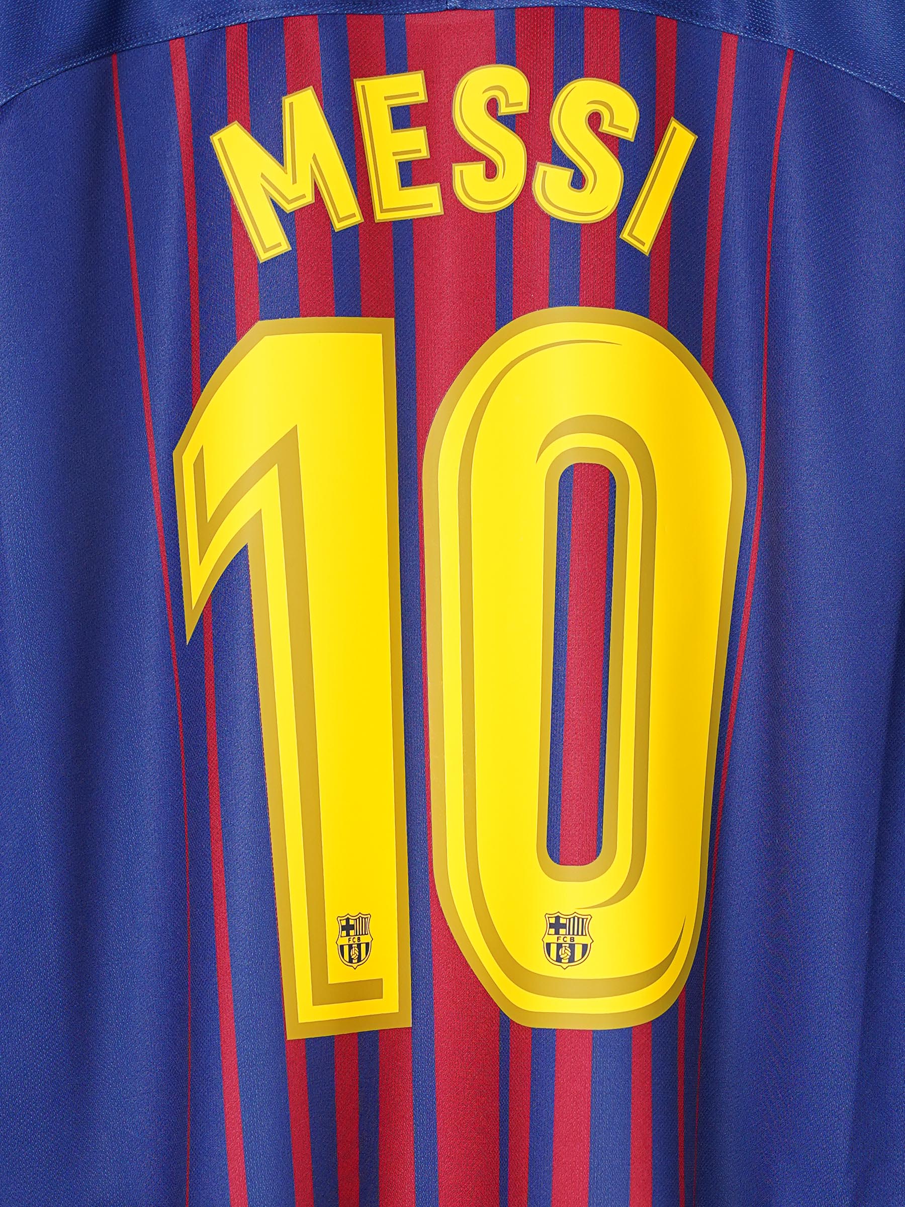 2017/18 Barcelona Messi #10 Home Shirt L/S (XL) Nike | First11