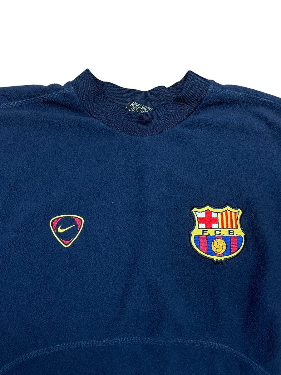 FC Barcelona Player Issue Nike Sweat Top 2000/02 - 10/10 - M