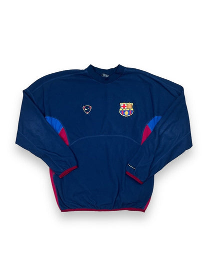 FC Barcelona Player Issue Nike Sweat Top 2000/02 - 10/10 - M