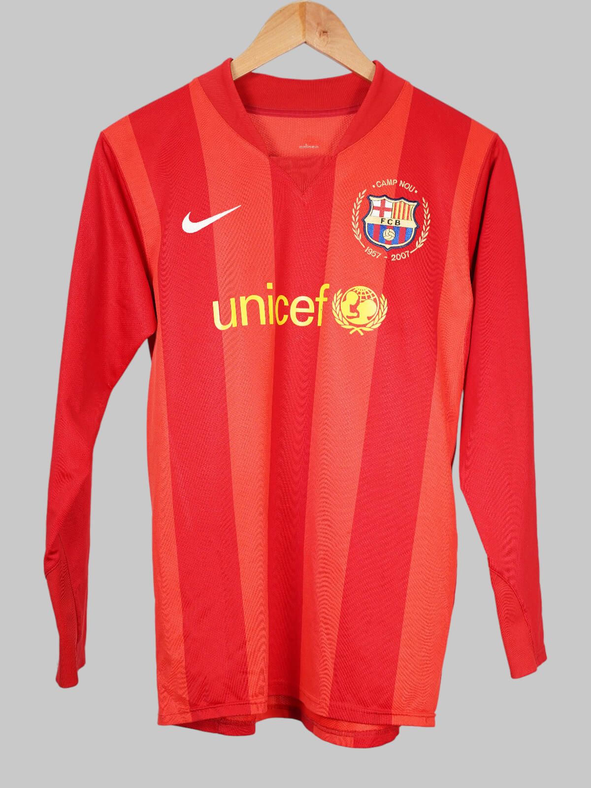 2007/08 Barcelona Valdés #1 Third Shirt (XL Kids) Nike | First11
