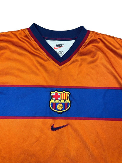 FC Barcelona Third Shirt 1998/99 Rivaldo #11 - 9/10 - L