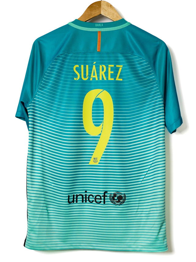 FC Barcelona Third Shirt 2016/17 Suarez 9 (M)