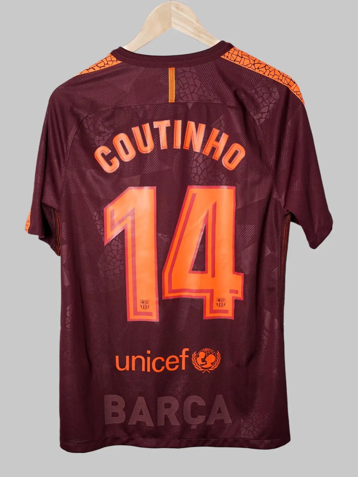 FC Barcelona Drittes Trikot 2017/18 Coutinho 14 (S)