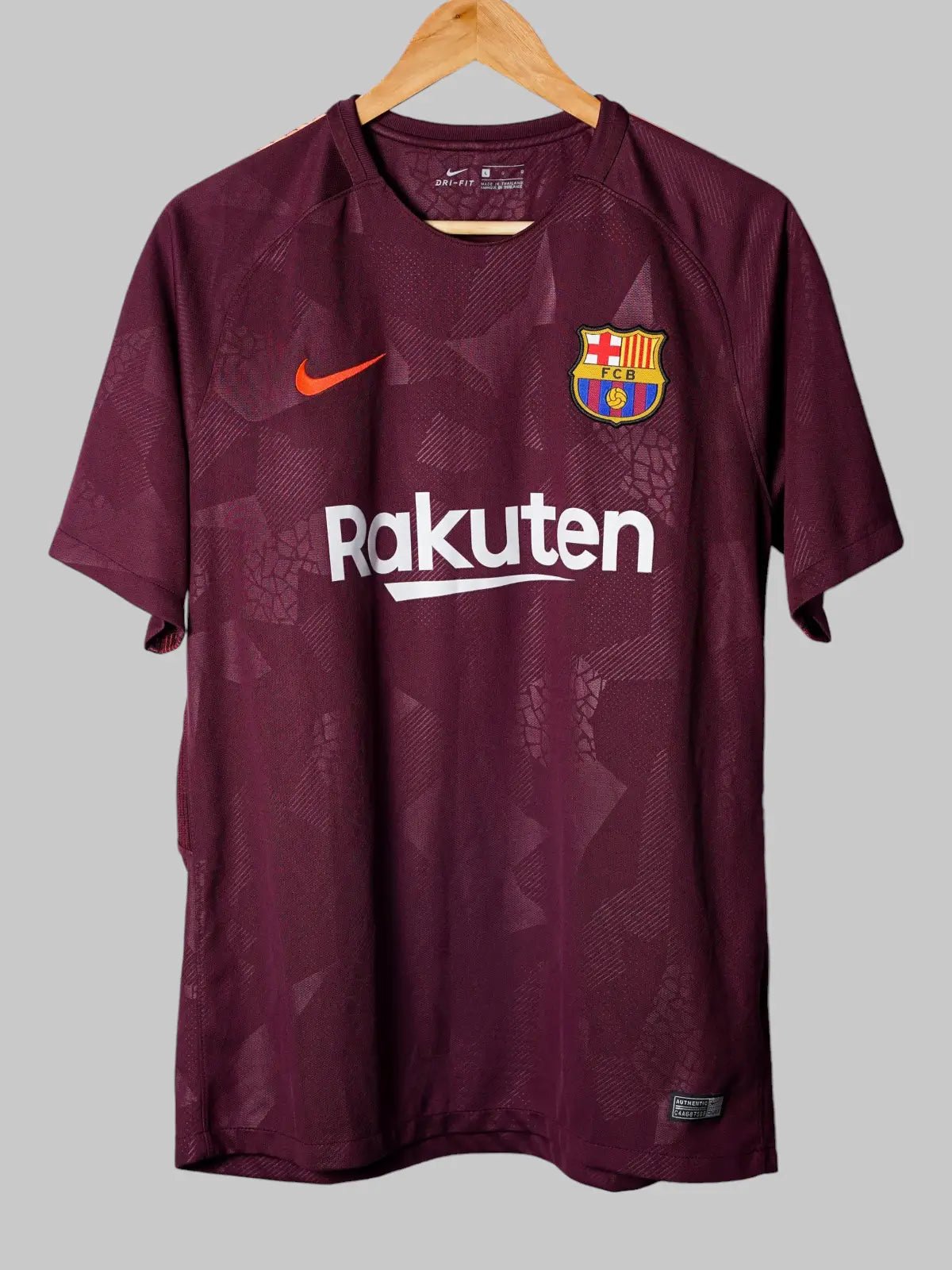 FC Barcelona Tercera Camiseta 2017/18 (L)