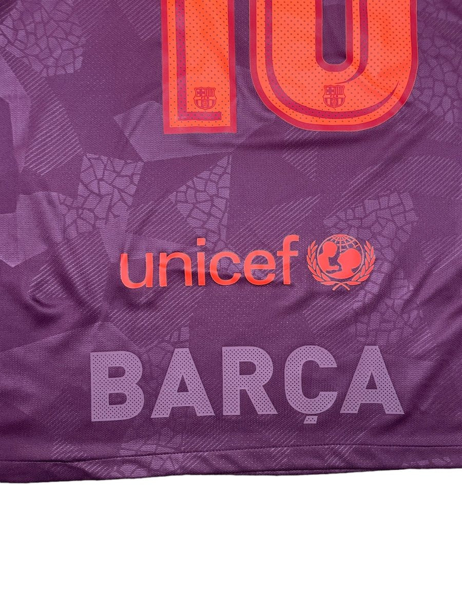 FC Barcelona Third Shirt 2017/18 Messi #10 - 9/10 - L