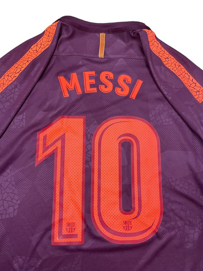 FC Barcelona Third Shirt 2017/18 Messi #10 - 9/10 - L