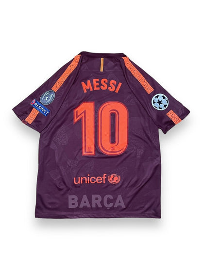 FC Barcelona Third Shirt 2017/18 Messi #10 - 9/10 - L